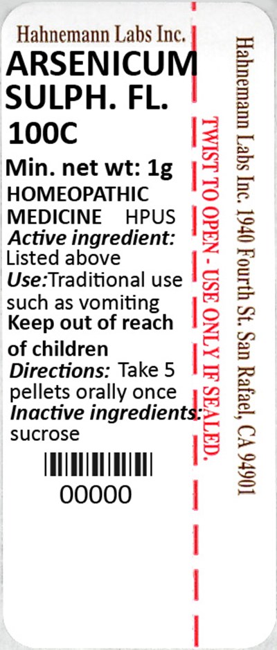 Arsenicum Sulphuratum Flavum 100C 1g.jpg Arsenicum Sulphuratum Flavum 100C 1g - Arsenicum Sulphuratum Flavum 100C 1g